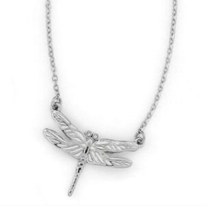Lia Sophia Silver-plated Anti-Tarnish  Dragonfly Pendant Necklace